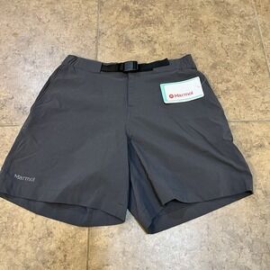 NWT Marmot Women's Kodachrome 5" Shorts Hiking Casual Outdoors Dark Steel Size 2